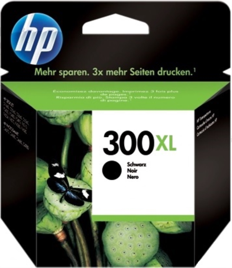 HEWLETT PACKARD Cartuccia originale HP 300 XL (CC641EE) nero